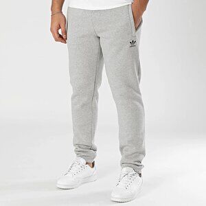adidas Originals Trefoil Mens Essentials Fleece Pants Joggers Sweatpants Grey XL